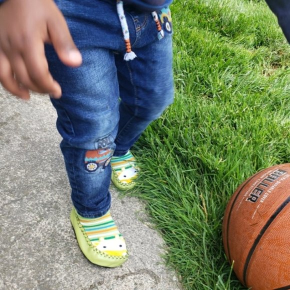 Baby Shoes Socks Animal Infant Sock Shoe Green New - Picture 10 of 16